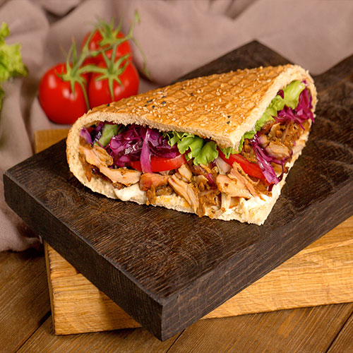 Doner kebab Calzone